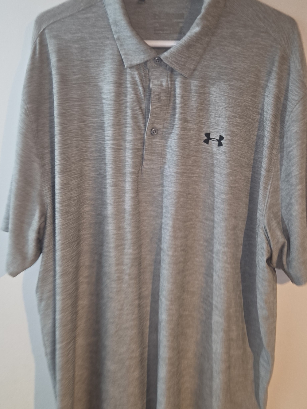 Under Armour Heather Gray Men's Polo Shirt